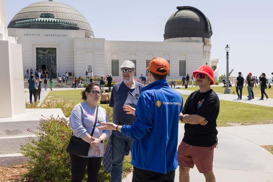 LA: Griffith Observatory Insider Tour - Meeting at the Astronomers Monument