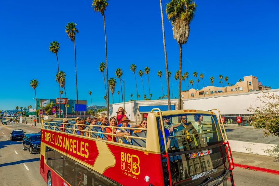 LA: Hop-on Hop-off Tour by Open-top Bus with 19 Stops - How to plan one day or two