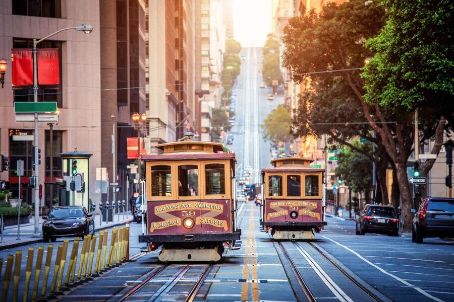 LA: San Francisco, Yosemite, Vegas, Grand Canyon 7-Day Tour - Day 2: San Francisco by boat and bus