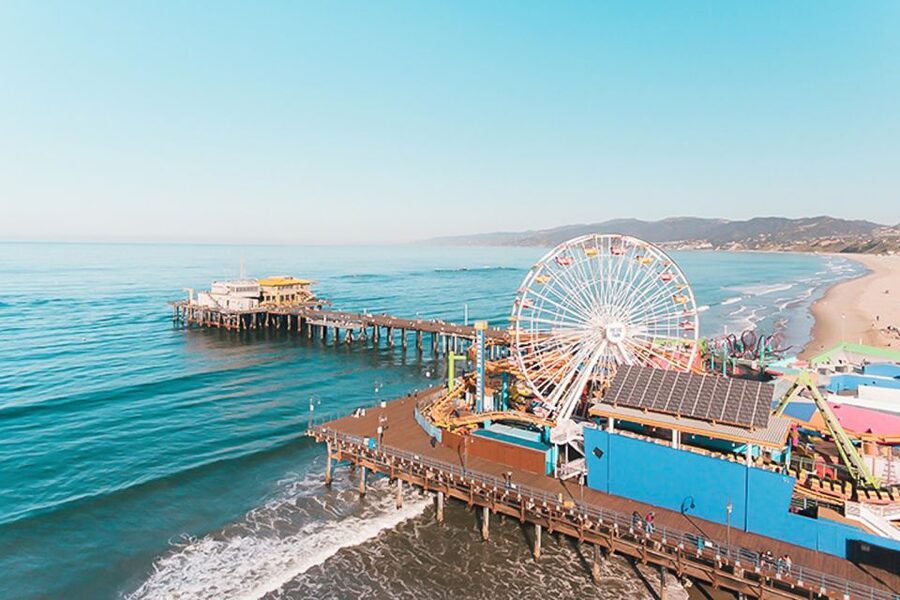 LA: Santa Monica & Venice Beach Bike Adventure - Santa Monica Pier and Palisades Park