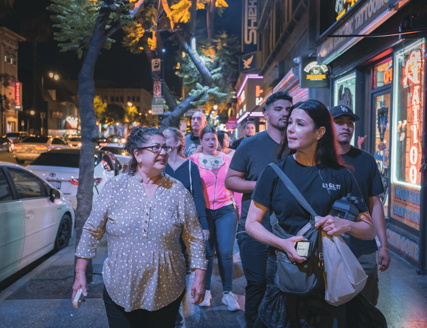 LA: Ultimate Dead of Night Walking Ghost Tour - The TCL Chinese Theatre after dark