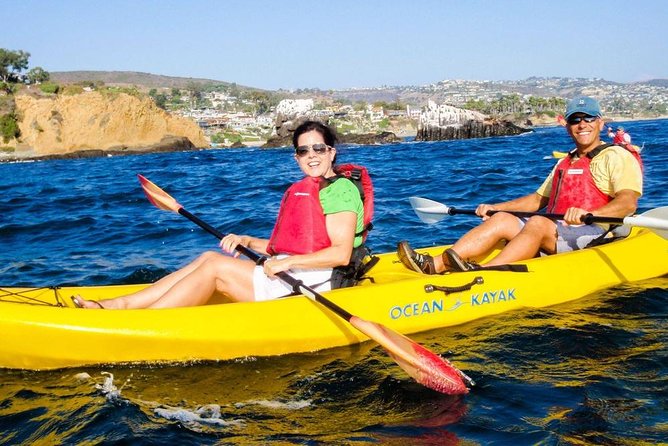Laguna Beach Kayak Tour with Sea Lion Viewing - Learning the basics before entering the surf