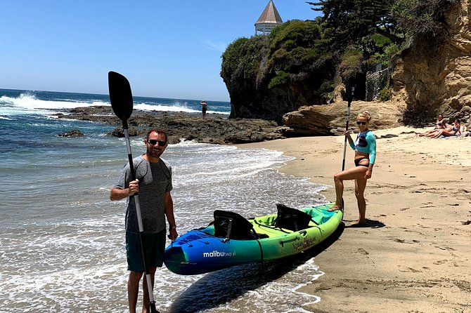 Laguna Beach Open Ocean Kayaking Tour with Sea Lion Sightings - Guides who teach, explain, and watch the group