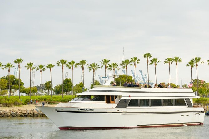Long Beach Harbor 45-Minute Boat Tour - Carnival terminal and the Spruce Goose dome