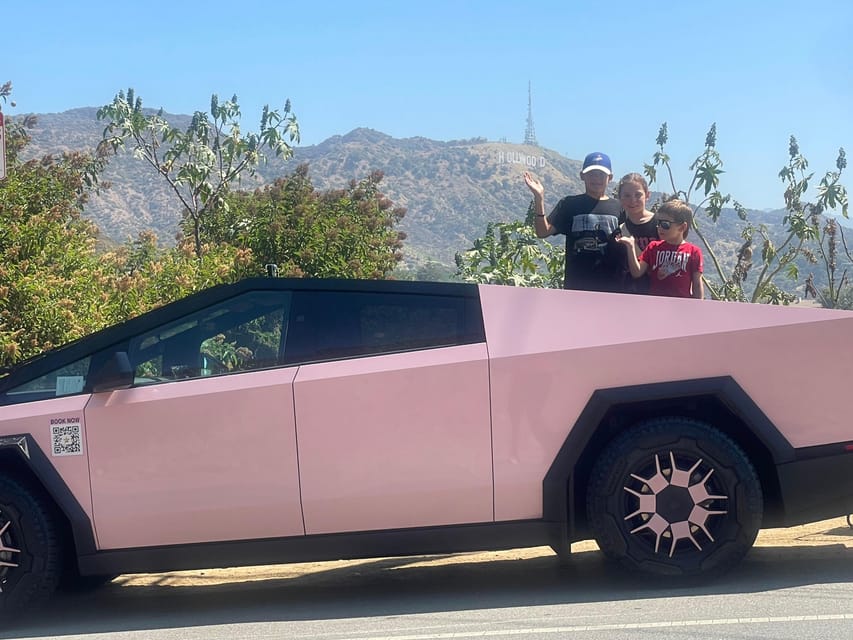 Los Angeles: 30-Minute Hollywood Sign Tesla Cyber Truck Tour - Key points at a glance