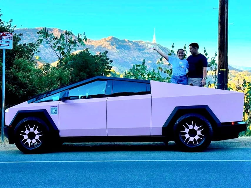 Los Angeles: 30-Minute Hollywood Sign Tesla Cyber Truck Tour - Starting near Hollywood and Highland