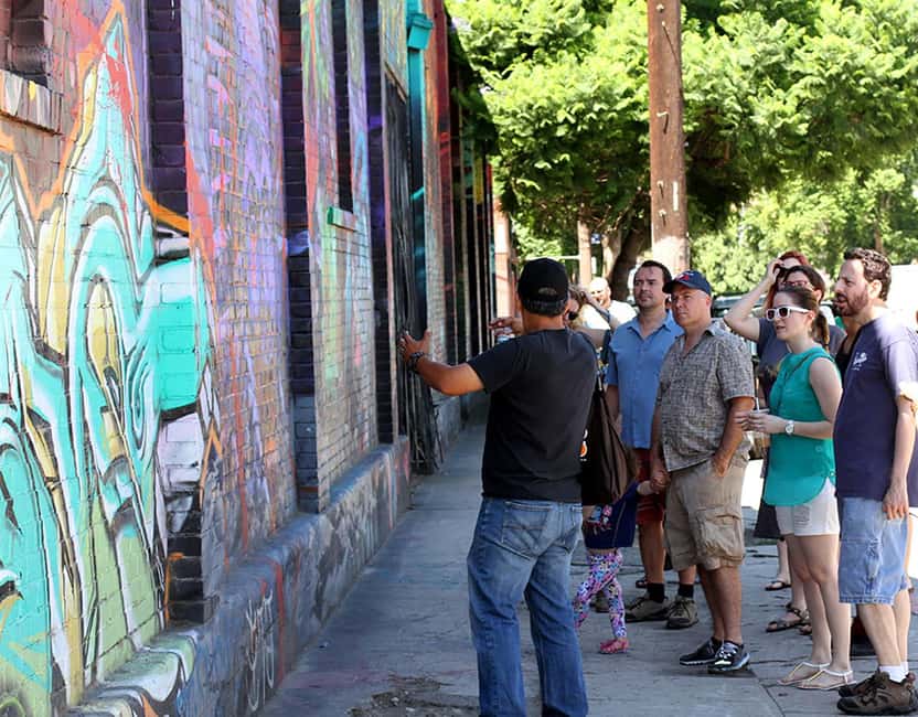 Los Angeles: Arts District Street Art, Graffiti Walking Tour - Meeting a guide who works in the Arts District