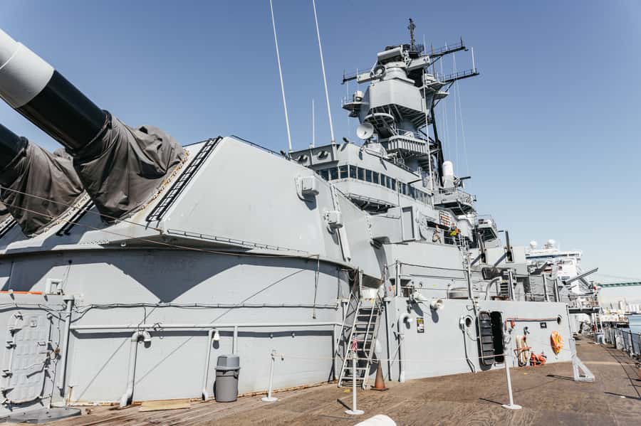Los Angeles: Battleship Iowa Museum Ticket - The Captain’s Cabin and Roosevelt’s Bathtub