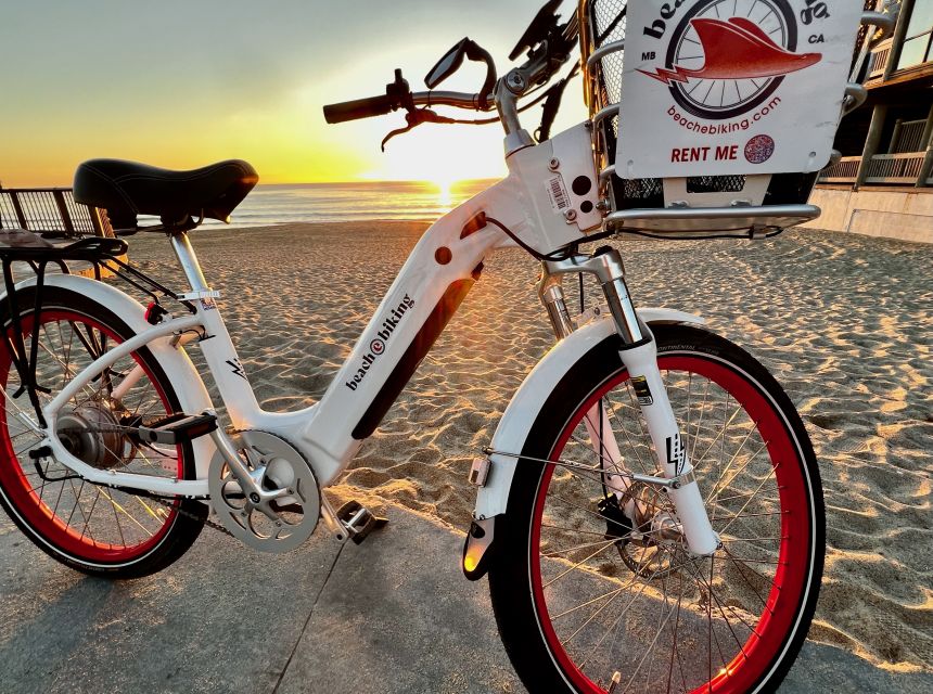 Los Angeles: Beach E-Bike Ride Redondo Beach to Santa Monica - Marina del Rey and Ballona Creek