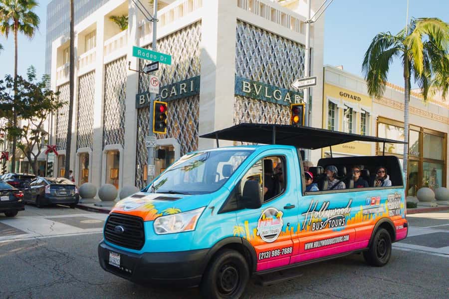 Los Angeles: Celebrity Homes and Hollywood Open-Air Bus Tour - Mulholland Drive and the Hollywood Hills