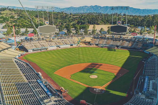 Los Angeles Dodgers Baseball Game at Dodger Stadium - Getting ready for the stadium visit