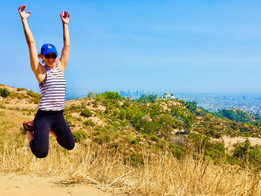Los Angeles: Express Hollywood Sign Guided Walk & Photo Tour - The Downtown Los Angeles viewpoint