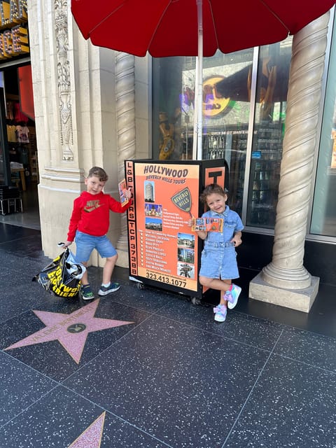 Los Angeles: Hollywood and Beverly Hills Open-Top Bus Tour - Starting beside the Hollywood Walk of Fame