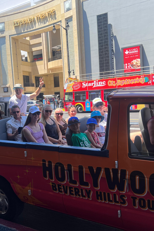 Los Angeles: Hollywood and Beverly Hills Open-Top Bus Tour - Melrose Avenue and West Hollywood