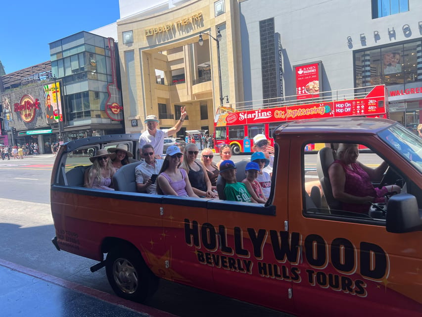 Los Angeles: Hollywood and Beverly Hills Open-Top Bus Tour - Sunset Strip and the music connection