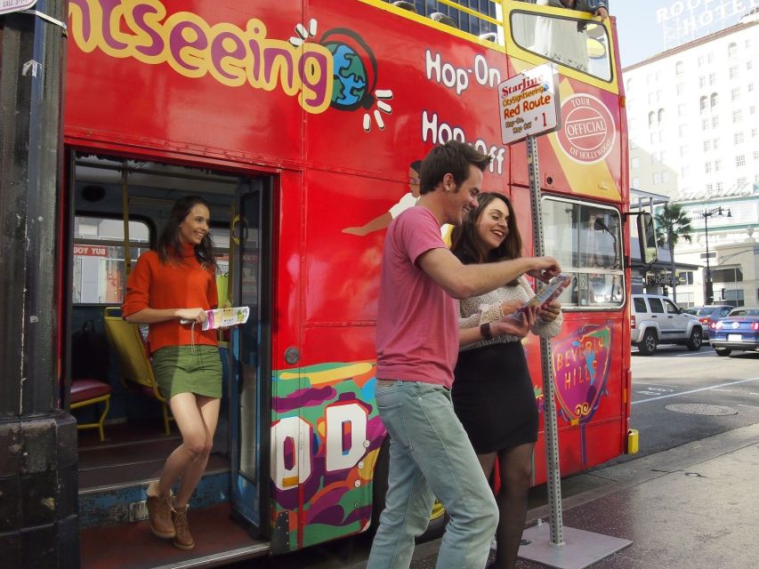 Los Angeles: Hop-On Hop-Off Bus Tour with Audio Guide - The Yellow Route to Santa Monica and Venice Beach