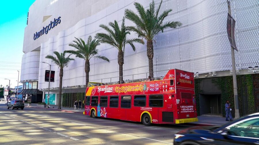 Los Angeles: Hop-On Hop-Off Bus Tour with Audio Guide - The Purple Route through Downtown LA