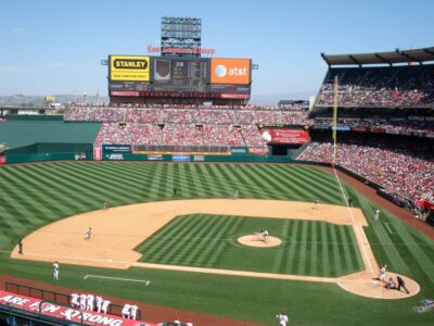 LA Angels Baseball Game Ticket at Angel Stadium