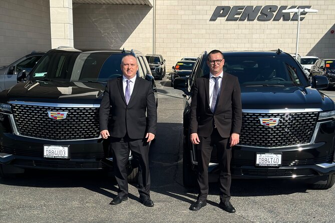 Los Angeles LAX Private Car Service - Cadillac Escalade - Inside the 2024 Cadillac Escalade