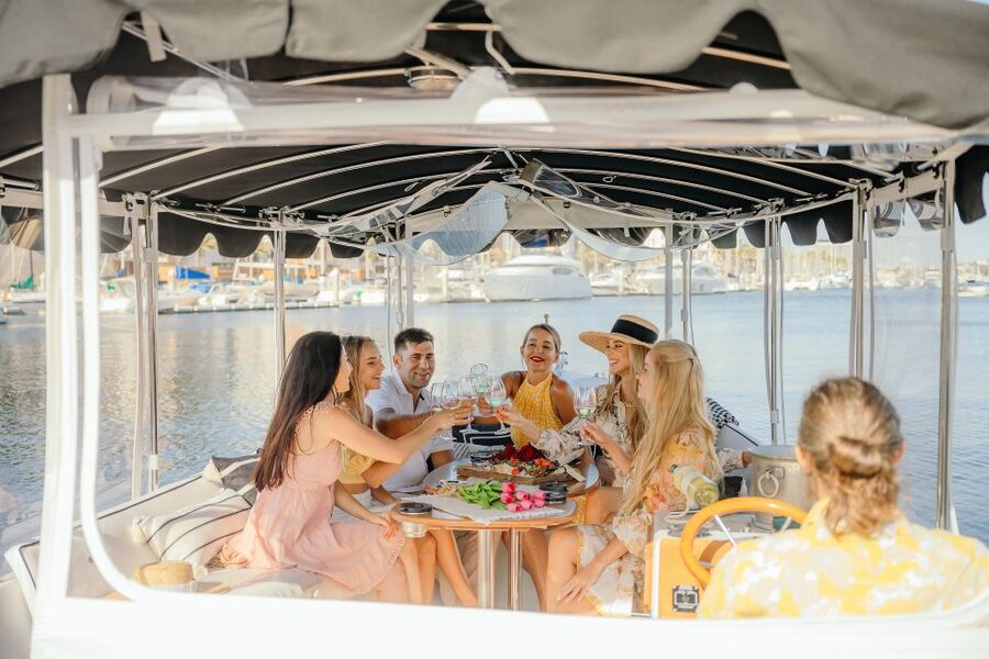 Los Angeles: Luxury Cruise with Wine, Cheese & Sea Lions - Following the main channel through Marina del Rey