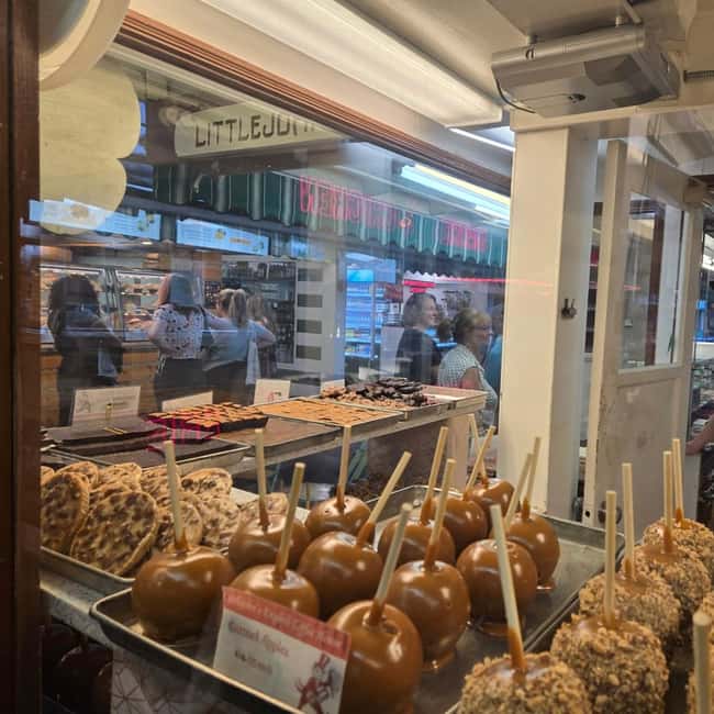 Los Angeles: Original Farmers Market Foodie History Tour - Ending with artisan ice cream