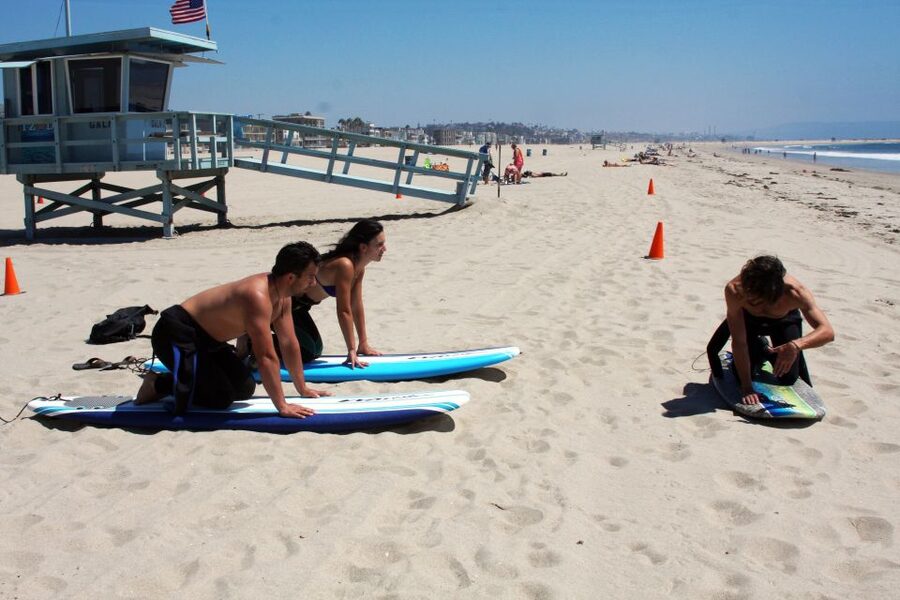 Los Angeles: Private Surfing Lesson - Starting at 20 Bicknell Avenue in Santa Monica