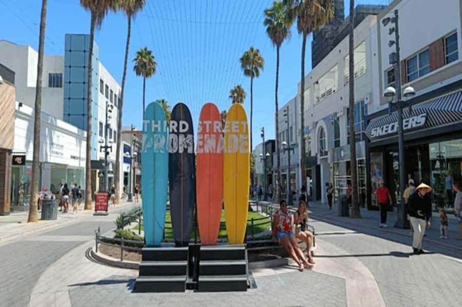 Los Angeles Sightseeing Tour: From Anaheim & Buena Park - Marina del Rey and the ride back