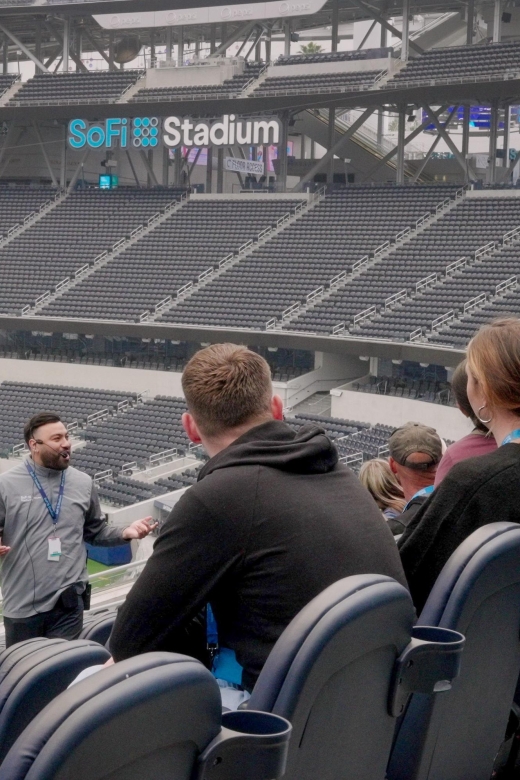 Los Angeles: SoFi Stadium Immersive Behind-the-Scenes Tour - Guide April and the value of a live storyteller