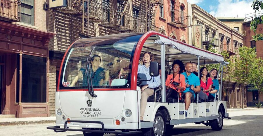 Los Angeles: Warner Bros Studio Hollywood & Bus Tour Package - Warner Bros backlot: where Hollywood work gets done
