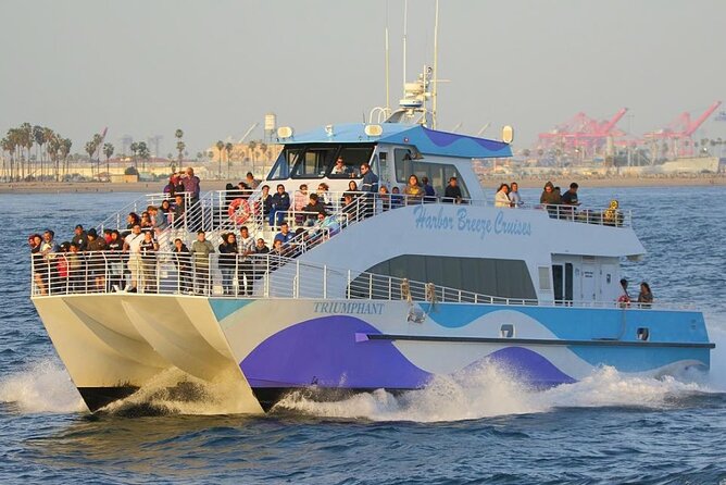 Los Angeles Whale and Dolphin Watching Cruise from West Harbor - The lighthouse on the giant breakwater