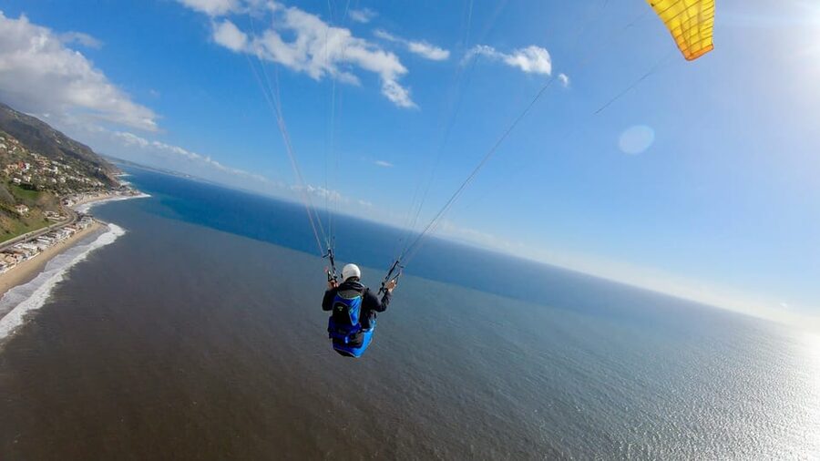 Malibu Hills to Beach: Tandem Paragliding Flight Adventure - From Pacific Coast Highway to a Malibu launch hill