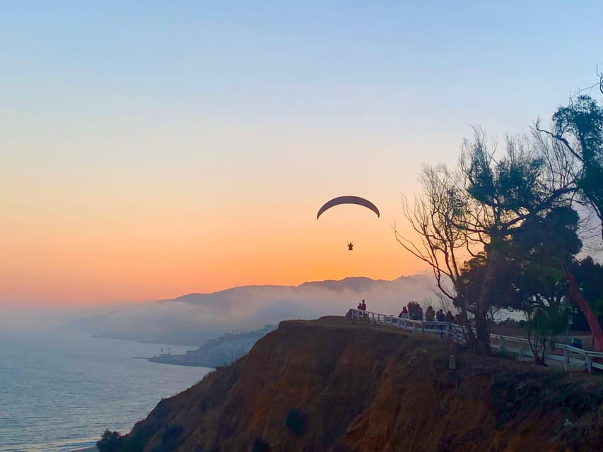 Malibu Hills to Beach: Tandem Paragliding Flight Adventure - Learning to leave the ground on foot