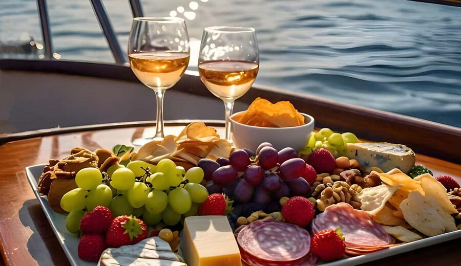 Marina Del Rey: Romantic Cruise, Wine, Cheese, Sealions - From Brizo to the marina channels