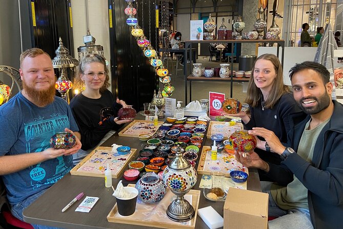 Mosaic Art Classes Orange County: Turkish Lamp Workshop - Who should book this workshop