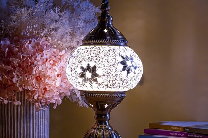 Mosaic Art Classes Orange County: Turkish Lamp Workshop - The Turkish design tradition behind the lamp