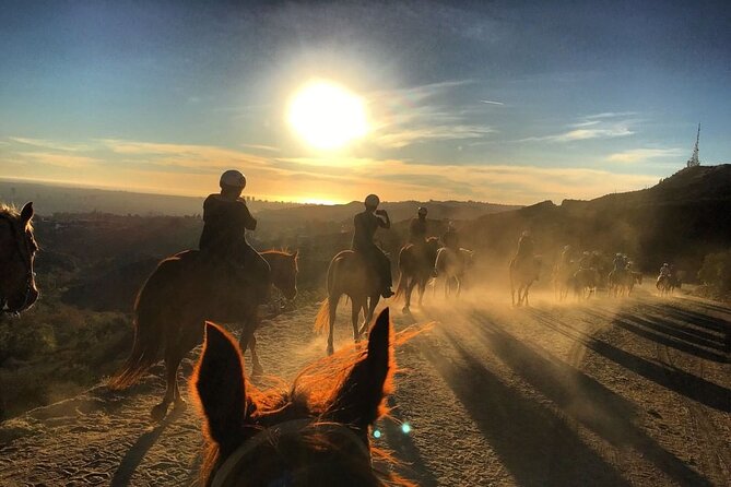 Mulholland Trail Horseback Tour - The Hollywood Sign view earns its place