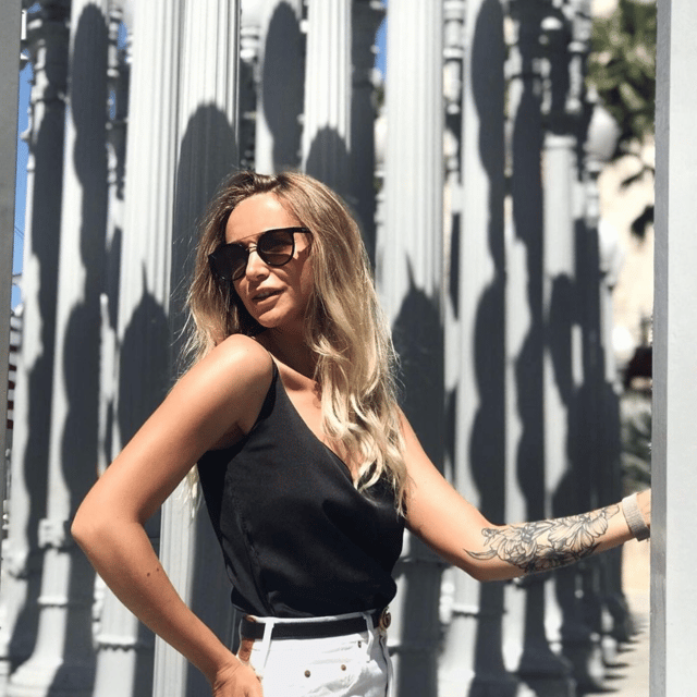 Must Have L.A. Pictures! - The Pink Wall, if the clock allows