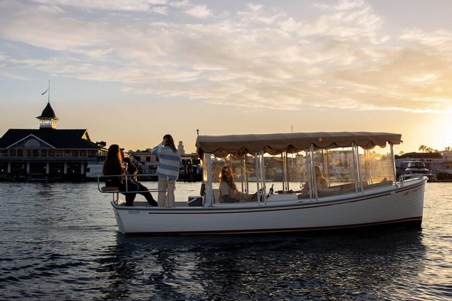 Newport Beach: Electric Boat Rental - Check-in behind Davey’s Locker and Harborside Restaurant