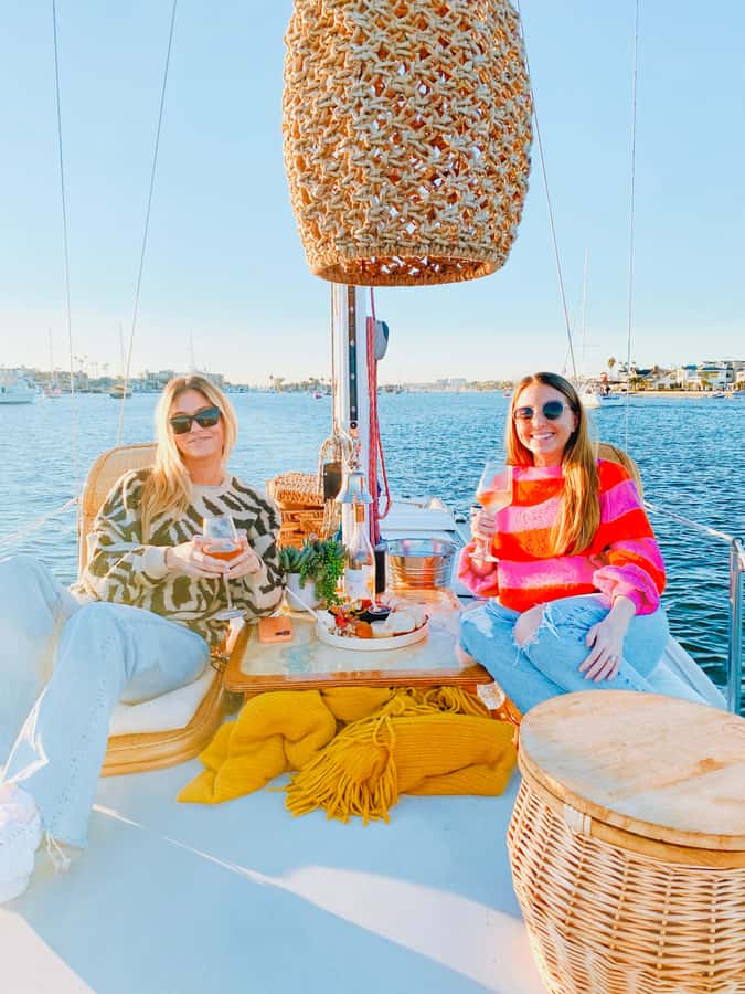 Newport Beach: The Boat People Cruise-Private Harbor Cruises - The hosts and the tone onboard