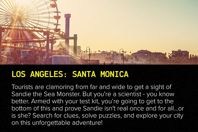 Outdoor Escape Room in LA - Santa Monica - The puzzle box, app, and test kit