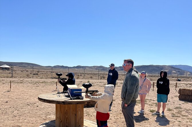 Paintball Target Shooting Experience in Joshua Tree - The best fit for families and mixed-age groups