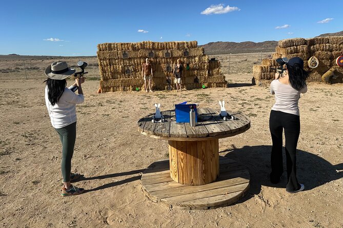 Paintball Target Shooting Experience in Joshua Tree - Timing, weather, and cancellation rules