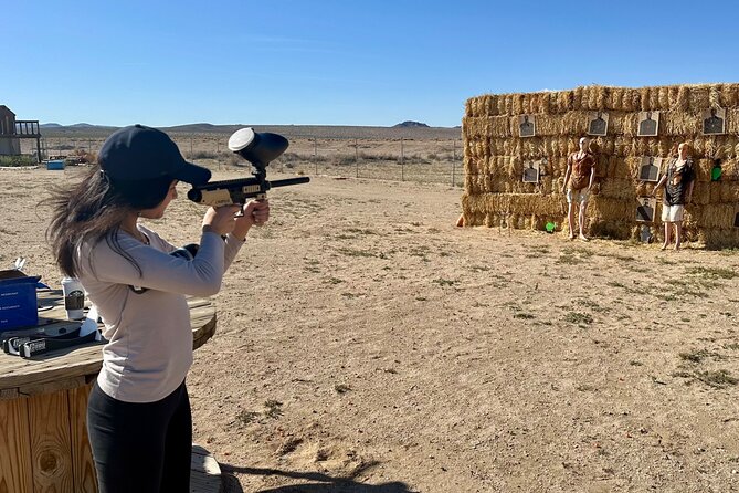 Paintball Target Shooting Experience in Joshua Tree - A peaceful Joshua Tree setting, not a national park tour