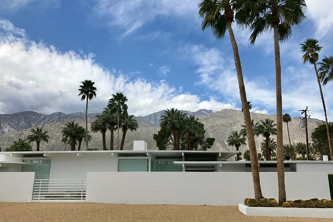 Palm Springs Modernism Architecture & History Bike Tour - Canyon View Estates: a cinematic stop with a 1961 pedigree
