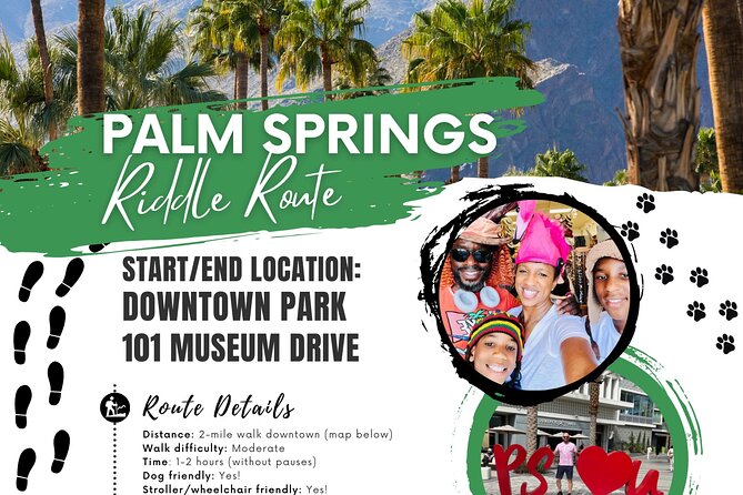 Palm Springs Team Trivia Hunt: New 2024 Mobile Game App! - Reading plaques and noticing public art