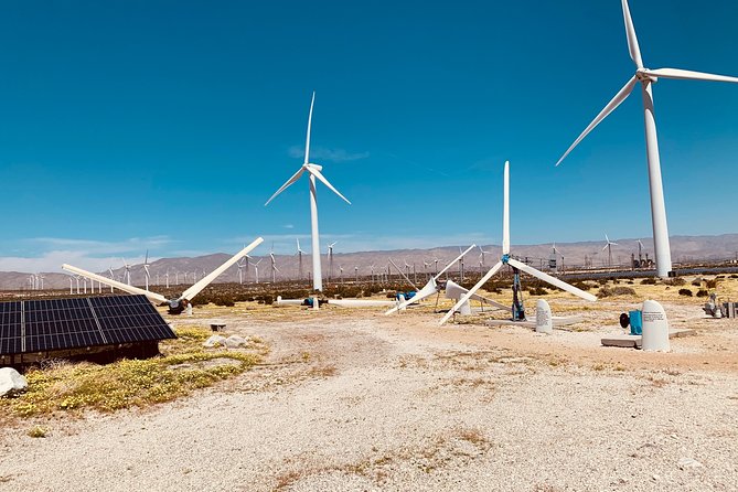 Palm Springs Windmill Tours - Starting with the display yard