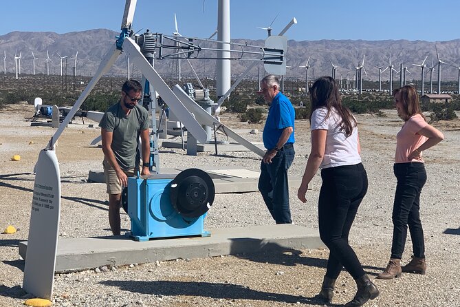 Palm Springs Windmill Tours - Finishing with the older Enron machines