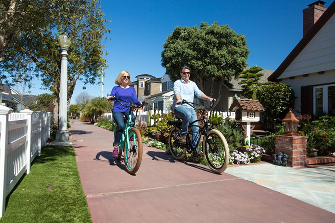 Pedego Electric Bike Rental - Riding along the beaches and local sights