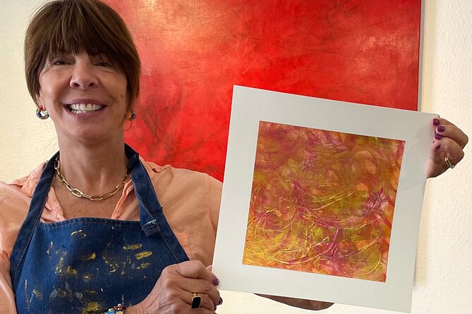 Private Abstract Painting Workshops in Palm Springs - Juliannna’s Mix of Guidance and Freedom
