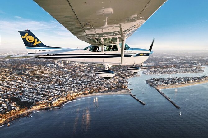 Private Coastal Air Tour from Orange County - Newport Beach, harbor islands, and the Wedge